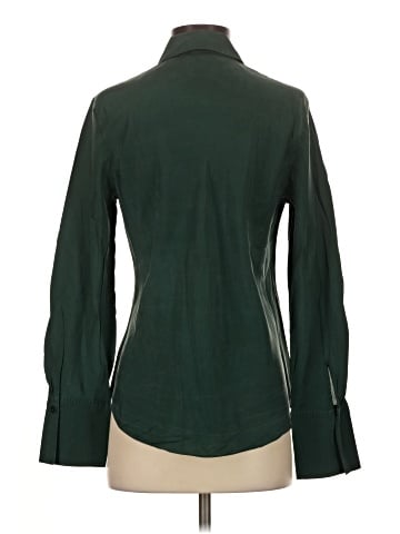 Rebecca Taylor Long Sleeve Silk Top (view 2)