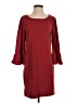 Max Studio Solid Burgundy Casual Dress Size S - photo 1