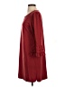Max Studio Solid Burgundy Casual Dress Size S - photo 5