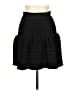 BCBGMAXAZRIA Solid Black Casual Skirt Size L - photo 2