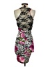 2b bebe Floral Pink Cocktail Dress Size XS - photo 2