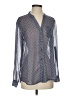 Kut from the Kloth Blue Long Sleeve Blouse Size S - photo 1