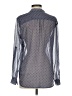 Kut from the Kloth Blue Long Sleeve Blouse Size S - photo 2