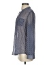 Kut from the Kloth Blue Long Sleeve Blouse Size S - photo 5
