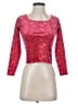 Self Esteem Red Long Sleeve Top Size S - photo 1