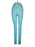 Buffbunny Collection Print Blue Leggings Size XXS - photo 1