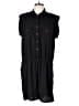 Speed Control 100% Polyester Solid Black Romper Size 2X - photo 1