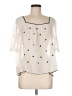 DKNY Ivory 3/4 Sleeve Blouse Size M - photo 1