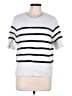Bailey 44 Stripes White Pullover Sweater Size XL - photo 1