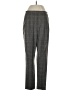 Babaton Plaid Gray Wool Pants Size 4 - photo 1