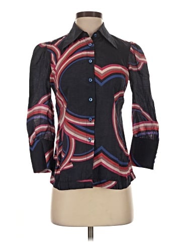 Custo Barcelona 3/4 Sleeve Button-Down Shirt (view 1)