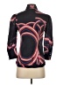 Custo Barcelona Print Black 3/4 Sleeve Button-Down Shirt Size XS (1) - photo 2