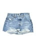 Levi's 100% Cotton Blue Denim Shorts Size 25 waist - photo 1