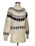 Lucky Brand 100% Polyester Argyle Ivory Pullover Sweater Size S - photo 1
