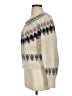 Lucky Brand 100% Polyester Argyle Ivory Pullover Sweater Size S - photo 5