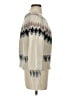 Lucky Brand 100% Polyester Argyle Ivory Pullover Sweater Size S - photo 4