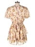 Charlotte Russe 100% Polyester Floral Ivory Romper Size L - photo 2