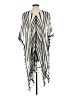 14th & Union 100% Polyester Gray White Swimsuit Cover Up One size - photo 2