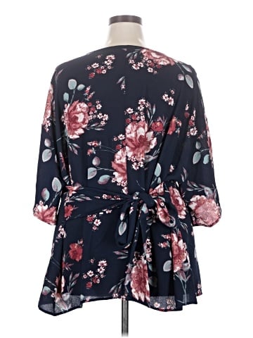 Molly & Isadora 3/4 Sleeve Blouse (view 2)