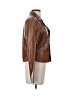 MAXIMA 100% Leather Brown Leather Jacket Size S - photo 4
