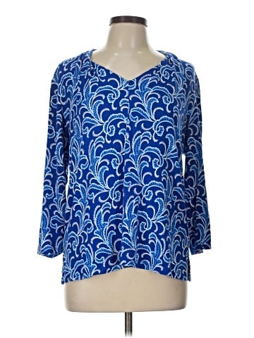 Liz Claiborne 3/4 Sleeve Blouse (view 1)