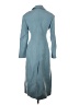 Zara 100% Viscose Blue Trenchcoat Size XS - photo 2