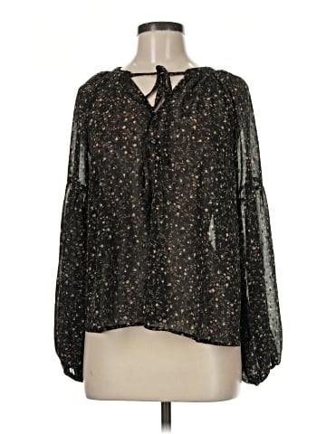 Blu Pepper Long Sleeve Blouse (view 1)