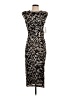 DKNY Animal Print Brown Cocktail Dress Size 4 - photo 1