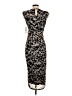 DKNY Animal Print Brown Cocktail Dress Size 4 - photo 2
