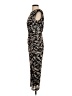 DKNY Animal Print Brown Cocktail Dress Size 4 - photo 5