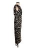 DKNY Animal Print Brown Cocktail Dress Size 4 - photo 4