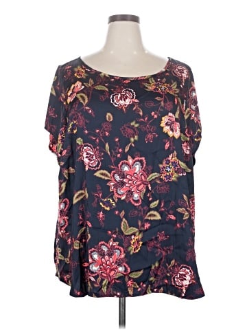 Lane Bryant Short Sleeve Blouse (view 1)