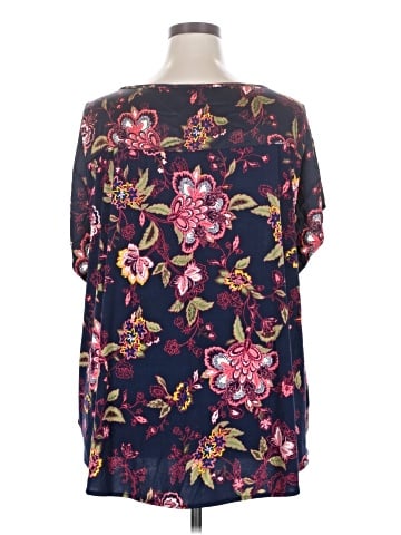 Lane Bryant Short Sleeve Blouse (view 2)
