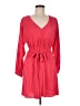 Leith 100% Polyester Red Casual Dress Size M - photo 1