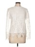 Ultra Pink 100% Polyester Ivory Long Sleeve Turtleneck Size L - photo 1