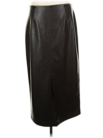 MNG Faux Leather Skirt (view 2)