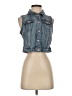 Old Navy Blue Denim Vest Size XS - photo 1