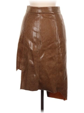 Acsense Faux Leather Skirt (view 2)
