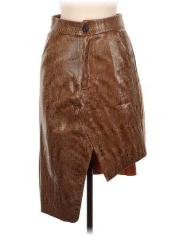Acsense Faux Leather Skirt (view 1)