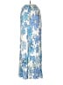 Peppermayo 100% Polyester Floral Blue Casual Pants Size 8 - photo 2