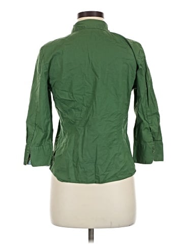 St. John's Bay 3/4 Sleeve Button-Down Shirt (view 2)