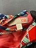 GB 100% Polyester Print Orange Casual Dress Size XS - photo 4