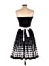 Ruby Rox Polka Dots Black Cocktail Dress Size 7 - photo 2