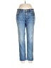 Ann Taylor LOFT 100% Cotton Hearts Blue Jeans Size 6 - photo 1