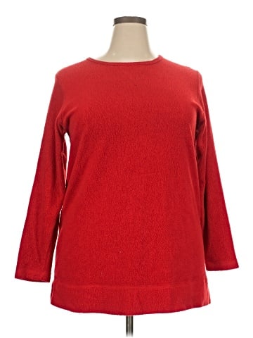 Woman Within Pullover Sweater (view 1)