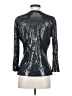 St. John Silver 3/4 Sleeve Top Size S - photo 2