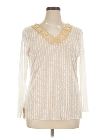 Style&Co Long Sleeve Blouse (view 1)