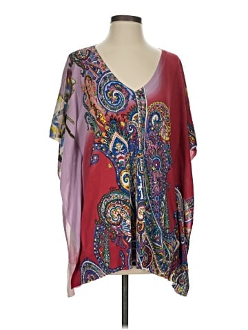 ETRO 3/4 Sleeve Silk Top (view 1)