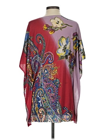ETRO 3/4 Sleeve Silk Top (view 2)