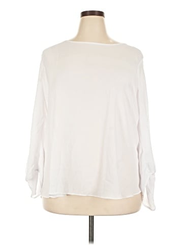 Ashley Stewart Long Sleeve Blouse (view 1)